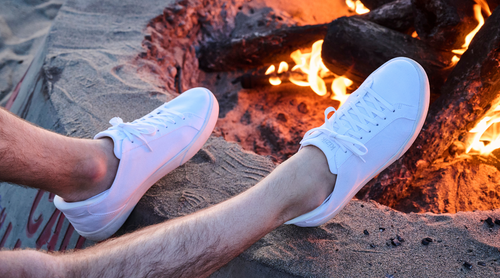 How to Clean White Shoes and Cork Sandals