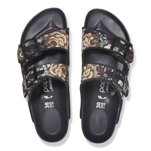 Women's Birkenstock Arizona Flex Platform - Brocade Black