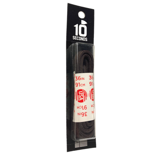 10 Seconds 27" Round Dress Laces - Brown
