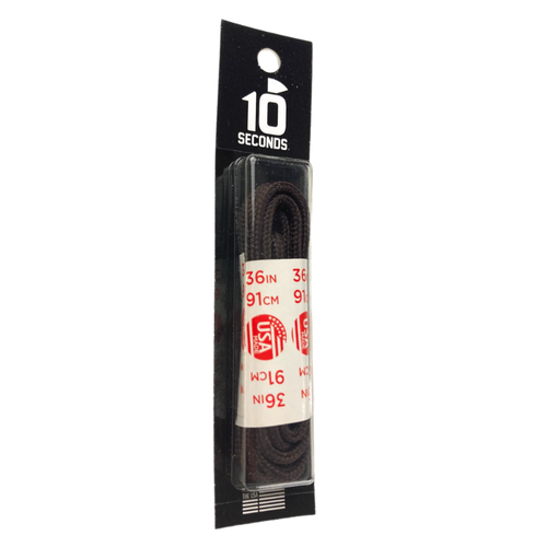 10 Seconds 36" Round Dress Laces - Brown