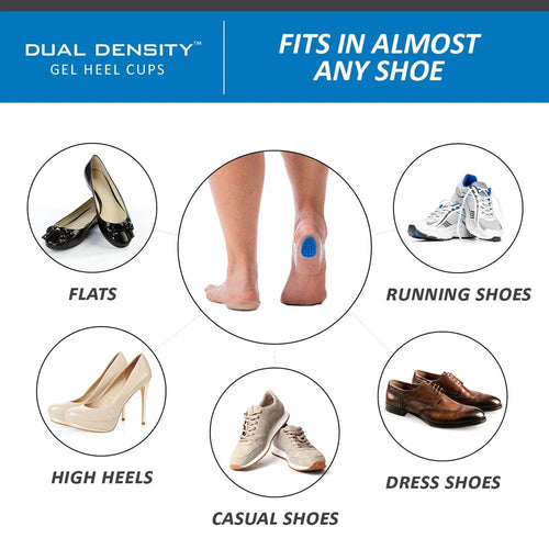 Tuli's Dual Density Polar Bears Heel Cups - Large