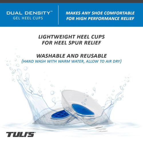 Tuli's Dual Density Polar Bears Heel Cups - Large