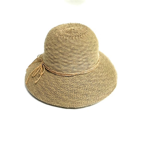 Women's Shihreen Medium Brim Hat with Straw Tie - Natural