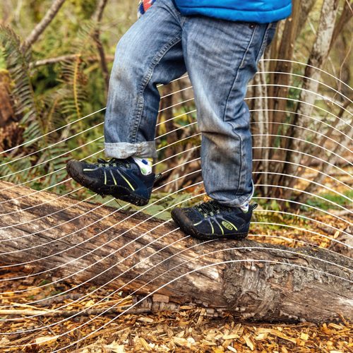 KEEN Kids' Chandler 2 CNX Sneaker in Black Iris/Evening Primrose
