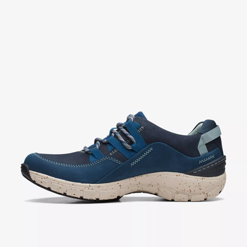 Women's Clarks Wave Range WP - Blue Combi