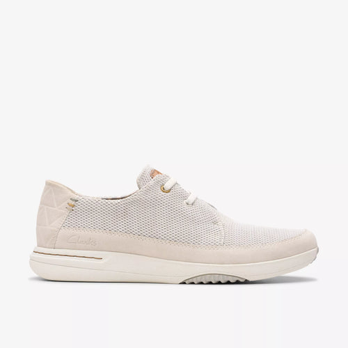 Men's Clarks Easeway Lace - White Combination