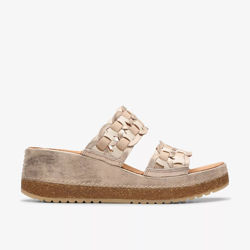 Women's Clarks Kassanda Mule - Metallic Combination