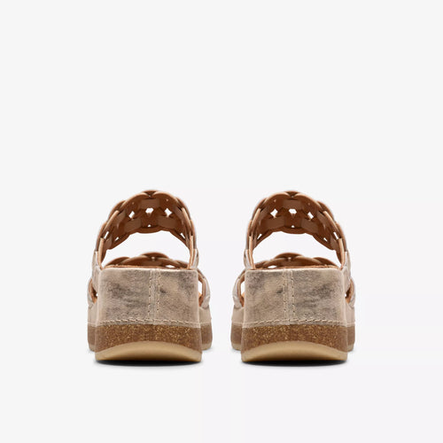 Women's Clarks Kassanda Mule - Metallic Combination