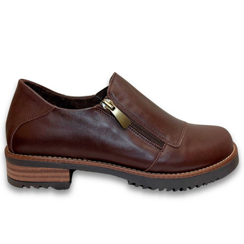 Women's Takahē Mira Zip - Marron