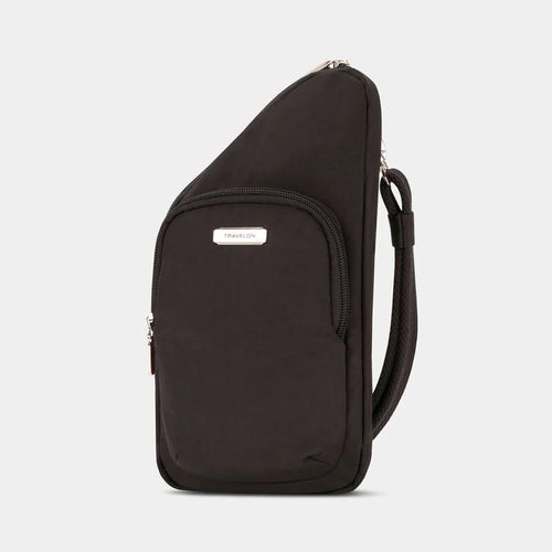Travelon Anti-Theft Essentials Mini Asymmetric Crossbody - Black