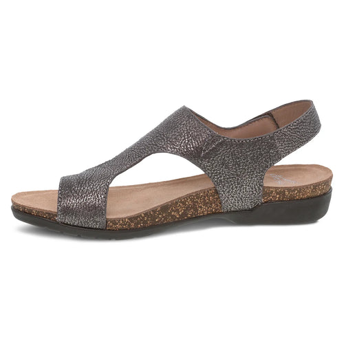 Women's Dansko Reece Sandal - Pewter Metallic