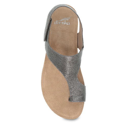 Women's Dansko Reece Sandal - Pewter Metallic