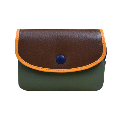 ili New York Small Coin and Card Case - Harvest Multi