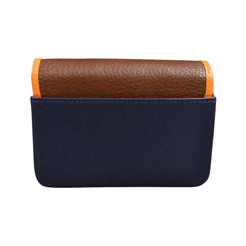 ili New York Small Coin and Card Case - Harvest Multi