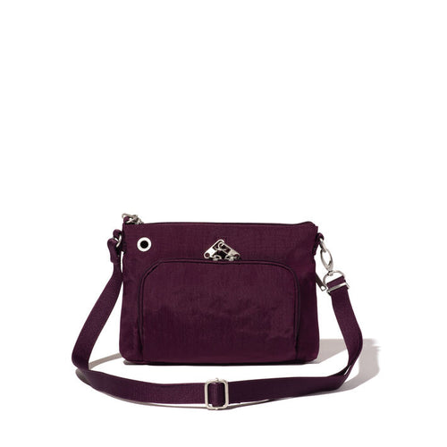 Baggallini Memento Crossbody - Mulberry