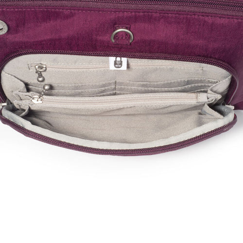 Baggallini Memento Crossbody - Mulberry