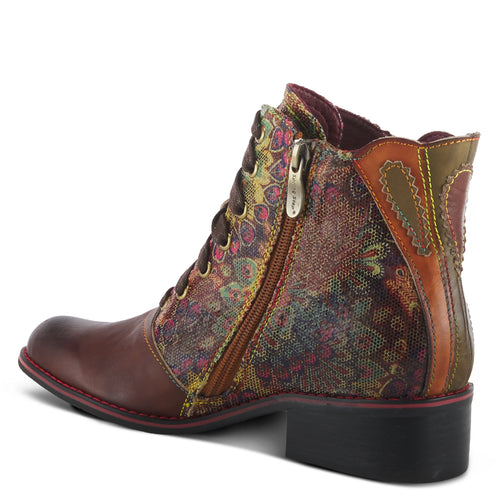 Women's L'Artiste Benatar Western Bootie - Brown Multi