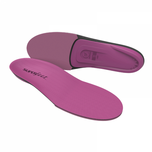 Women's Superfeet All-Purpose High Impact Support Insoles - Berry