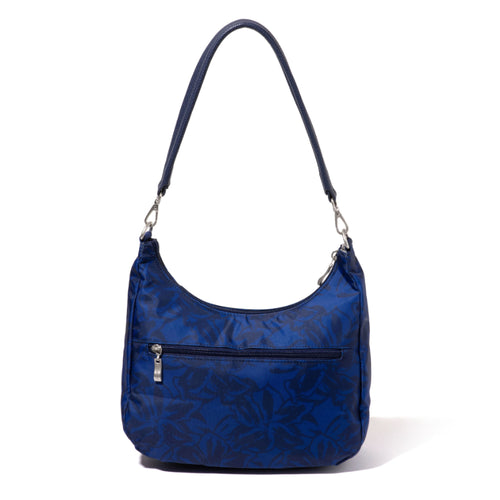 Baggallini Modern Pocket Half Moon Bag - Nightfall Floral