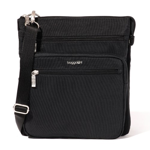Baggallini Out and About Crossbody - Black