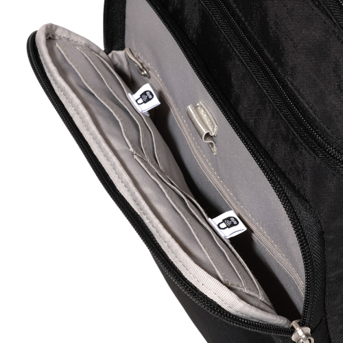 Baggallini Out and About Crossbody - Black