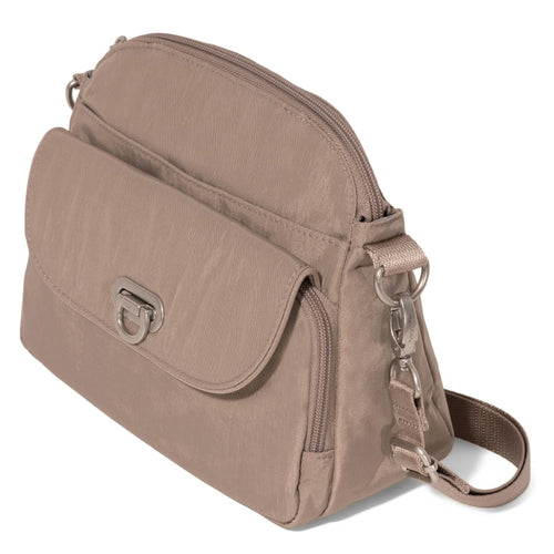 Baggallini Coastal Flip Lock Crossbody - Moonrock