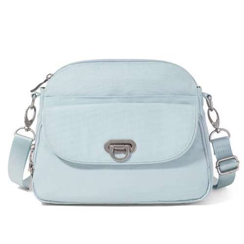 Baggallini Coastal Flip Lock Crossbody - Pool