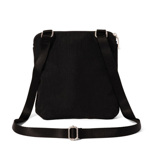 Baggallini Coastal Flip Lock Mini Crossbody - Black