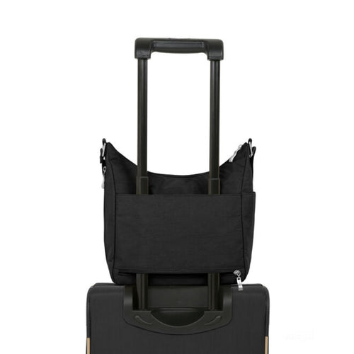 Baggallini Everywhere Bagg - Black With Sand Lining