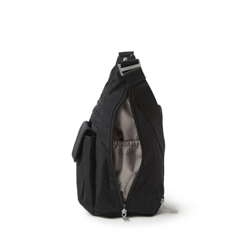 Baggallini Everywhere Bagg - Black With Sand Lining