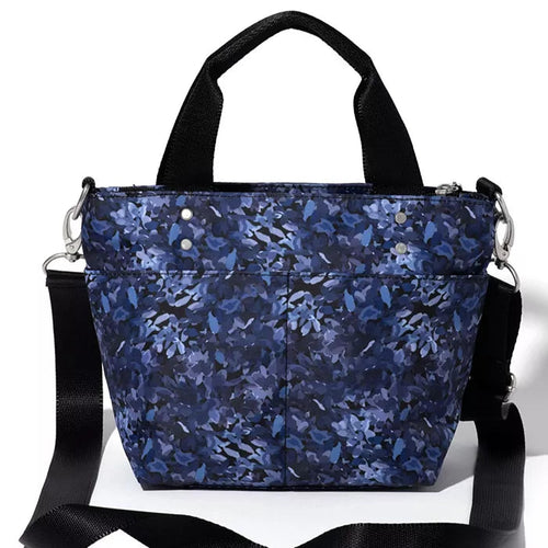 Baggallini Mini Carryall Tote - Indigo Petal