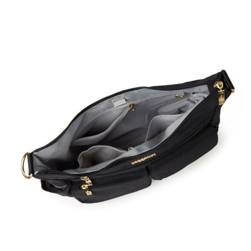 Baggallini Modern Everywhere Bag - Black With Gold Hardware