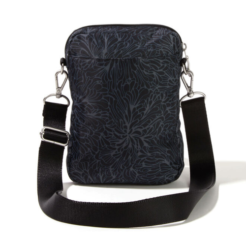 Baggallini Modern Everywhere Explorer Crossbody – Midnight Blossom