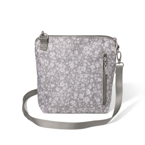 Baggallini Modern Pocket Crossbody - Light Grey Petal