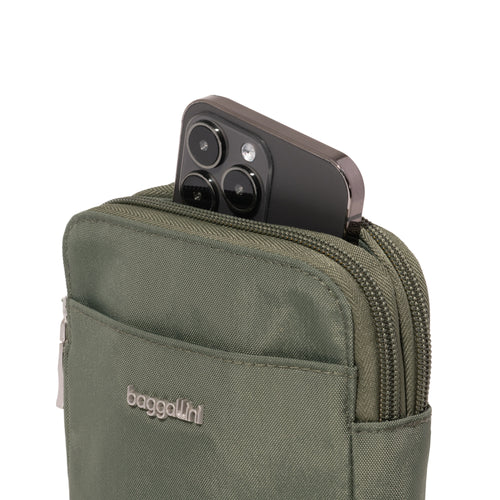 Baggallini Modern Take 2 Crossbody - Thyme