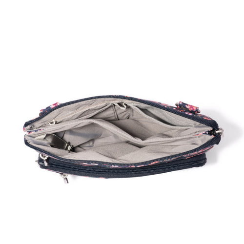 Baggallini Out and About Crossbody - Autumn Peony