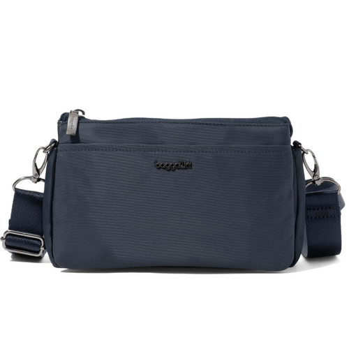 Baggallini Perry Crossbody - French Navy Twill