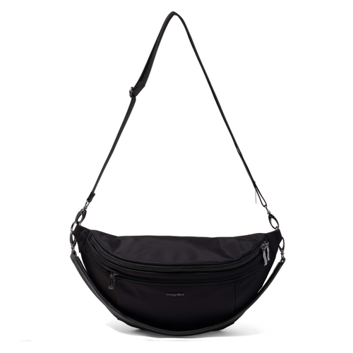 Baggallini Stanton Crossbody - Black Twill