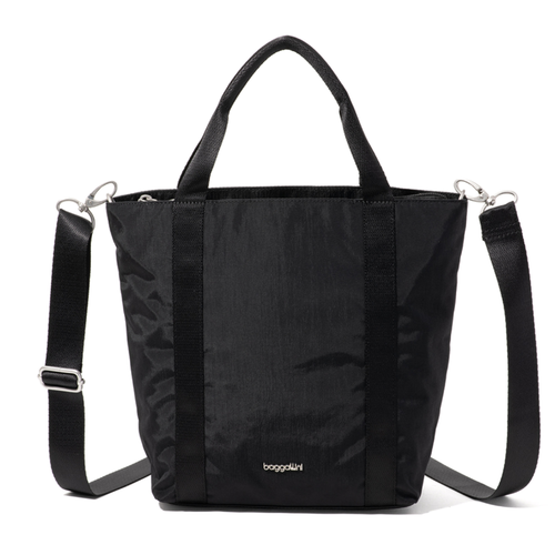 Baggallini Via Crossbody Tote - Black