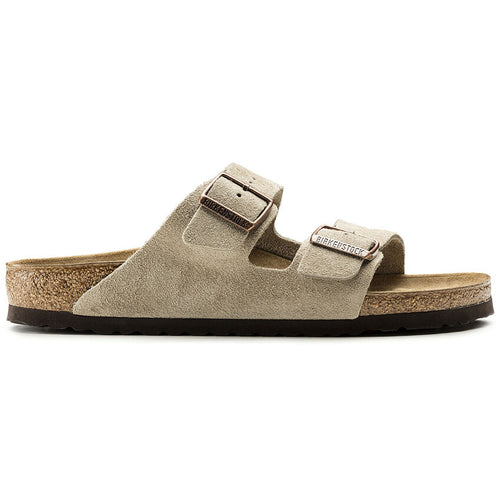 Women's Birkenstock Arizona - Taupe Suede