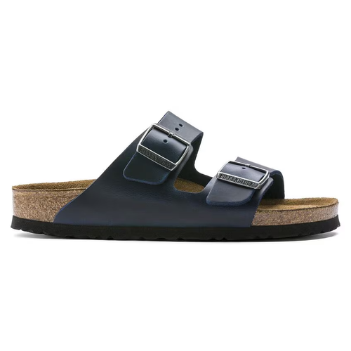 Women's Birkenstock Arizona Soft Footbed – Blue Oiled Leather