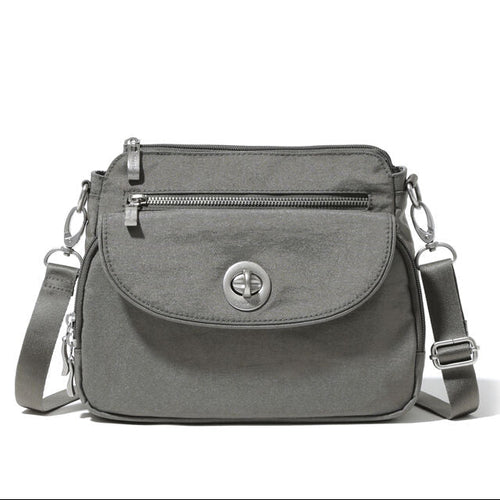 Baggallini Calais Crossbody - Sterling Shimmer