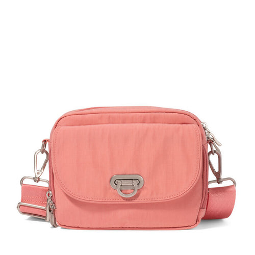 Baggallini Coastal Flip Lock Camera Bag - Terracotta