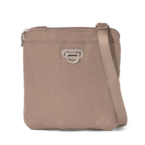 Baggallini Coastal Flip Lock Mini Crossbody - Moonrock