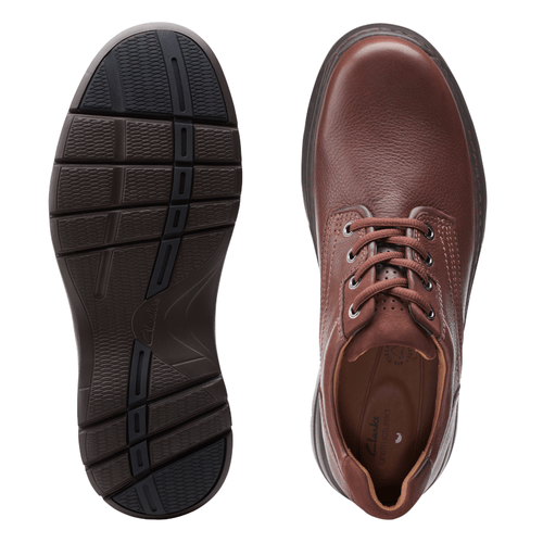 Men's Clarks Un Brawley Pace - Mahogany
