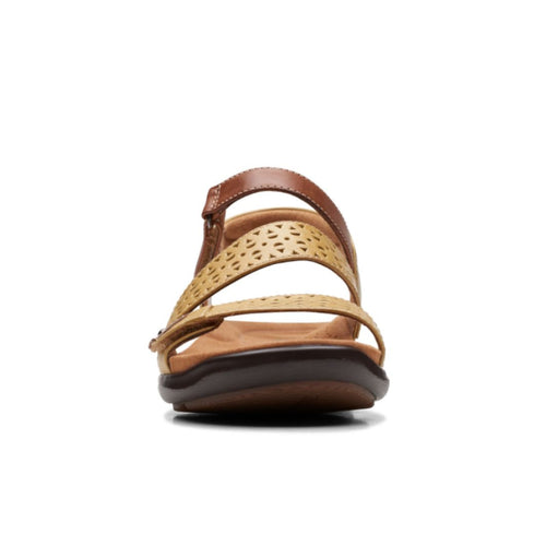 Clarks Women's Kitly Way - Yellow Leather