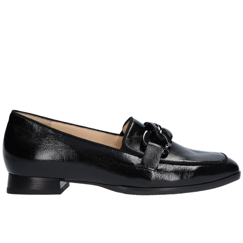 Women's Hassia Napoli Loafer - Black Crushlack
