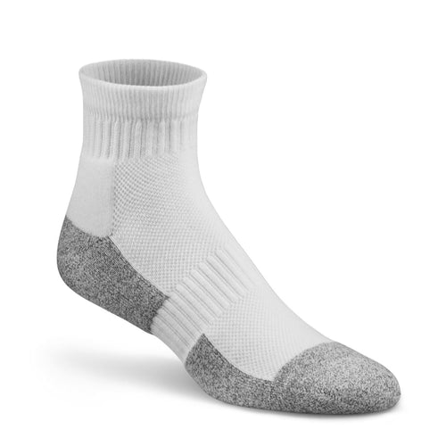 Dr. Comfort Ankle Sock - White