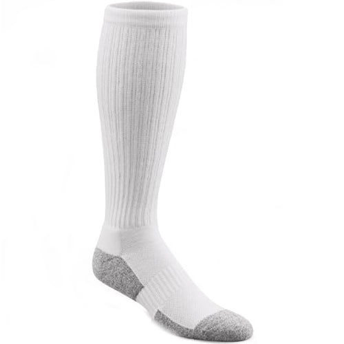 Dr. Comfort Over The Calf Sock - White