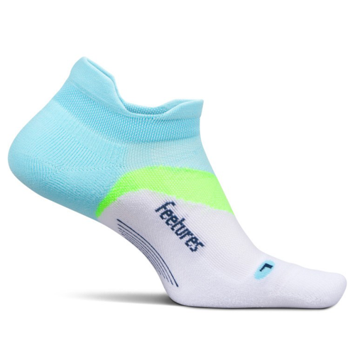 Feetures Elite Light Cushion No Show Tab Socks - Cool Plunge